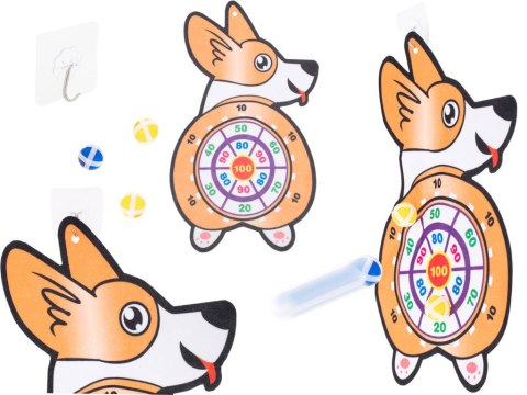 Gra na rzepy dart bezpieczne rzutki tarcza corgi Gra na rzepy dart bezpieczne rzutki tarcza corgi