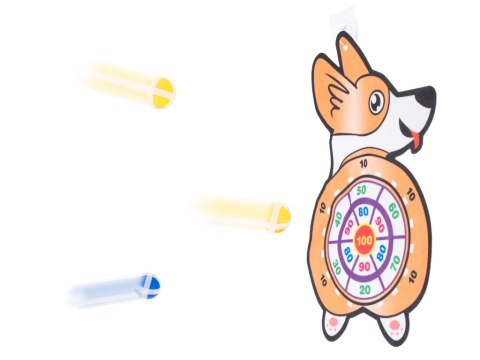 Gra na rzepy dart bezpieczne rzutki tarcza corgi Gra na rzepy dart bezpieczne rzutki tarcza corgi