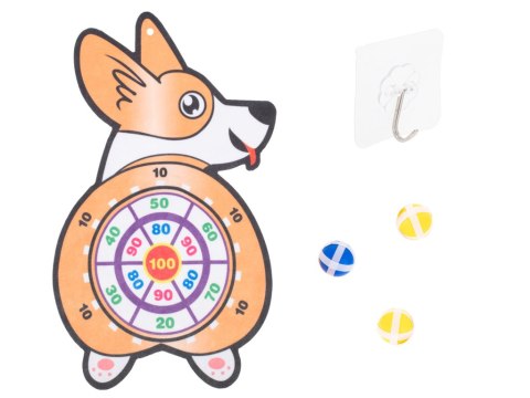 Gra na rzepy dart bezpieczne rzutki tarcza corgi Gra na rzepy dart bezpieczne rzutki tarcza corgi