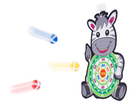 Gra na rzepy dart bezpieczne rzutki tarcza zebra Gra na rzepy dart bezpieczne rzutki tarcza zebra