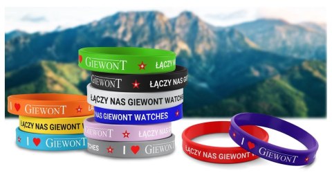 Smartband Giewont Czarny GW200-2 + Pasek Biały Smartband Giewont Czarny GW200-2 + Pasek Biały